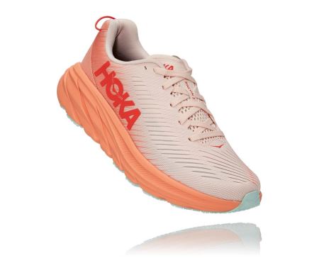 Hoka One One Rincon 3 Dama - Adidasi Alergare Largi Argintii | RO-2neypzi